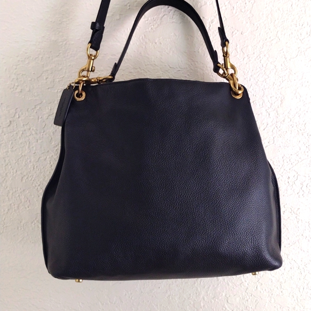 COACH Black Tabby Hobo Crossbody Bag - Picture 15 of 17